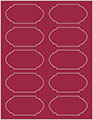 Pomegranate Soho Duofoil Labels Style B8