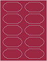 Pomegranate Soho Duofoil Labels Style B8