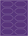 Amethyst Soho Duofoil Labels Style B8