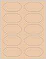 Latte Soho Duofoil Labels Style B8