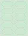 Green Tea Soho Duofoil Labels Style B8