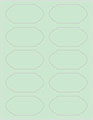 Green Tea Soho Duofoil Labels Style B8