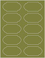 Olive Soho Duofoil Labels Style B8
