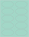 Tiffany Blue Soho Duofoil Labels Style B8