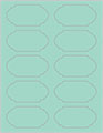 Tiffany Blue Soho Duofoil Labels Style B8