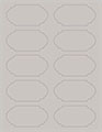 Soho Grey Soho Duofoil Labels Style B8