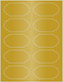 Rich Gold Soho Duofoil Labels Style B8