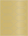 Gold Leaf Soho Duofoil Labels Style B8