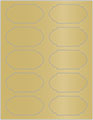 Gold Leaf Soho Duofoil Labels Style B8