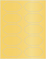 Gold Soho Duofoil Labels Style B8