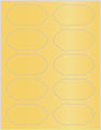 Gold Soho Duofoil Labels Style B8