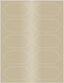 Sand Soho Duofoil Labels Style B8