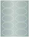 Argento Soho Duofoil Labels Style B8