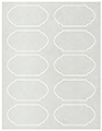 Lustre Soho Duofoil Labels Style B8