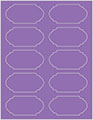 Grape Jelly Soho Duofoil Labels Style B8