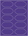 Indigo Soho Duofoil Labels Style B8