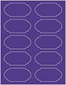 Indigo Soho Duofoil Labels Style B8