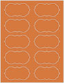 Papaya Soho Crenelle Labels Style B9
