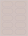 Beige Soho Crenelle Labels Style B9
