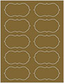 Tiger's Eye Soho Crenelle Labels Style B9