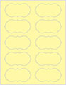 Sugared Lemon Soho Crenelle Labels Style B9
