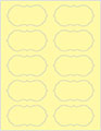 Sugared Lemon Soho Crenelle Labels Style B9