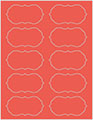 Coral Soho Crenelle Labels Style B9