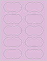 Purple Lace Soho Crenelle Labels Style B9