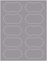 Pewter Soho Crenelle Labels Style B9