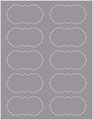 Pewter Soho Crenelle Labels Style B9