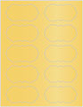 Gold Soho Crenelle Labels Style B9
