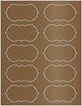 Bronze Soho Crenelle Labels Style B9
