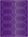 Purple Soho Crenelle Labels Style B9