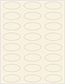 Milkweed Soho Oval Labels 2 1/4 x 1 (24 per sheet - 5 sheets per pack)