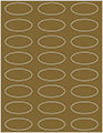 Tiger's Eye Soho Oval Labels 2 1/4 x 1 (24 per sheet - 5 sheets per pack)