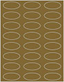 Tiger's Eye Soho Oval Labels 2 1/4 x 1 (24 per sheet - 5 sheets per pack)