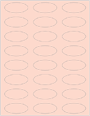 Ginger Soho Oval Labels 2 1/4 x 1 (24 per sheet - 5 sheets per pack)