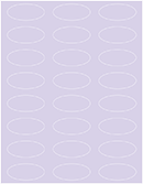 Purple Lace Soho Oval Labels 2 1/4 x 1 (24 per sheet - 5 sheets per pack)