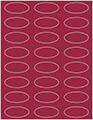 Pomegranate Soho Oval Labels 2 1/4 x 1 (24 per sheet - 5 sheets per pack)