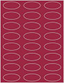 Pomegranate Soho Oval Labels 2 1/4 x 1 (24 per sheet - 5 sheets per pack)