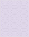 Lily Soho Oval Labels 2 1/4 x 1 (24 per sheet - 5 sheets per pack)