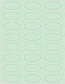 Green Tea Soho Oval Labels 2 1/4 x 1 (24 per sheet - 5 sheets per pack)
