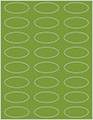 Iguana Soho Oval Labels 2 1/4 x 1 (24 per sheet - 5 sheets per pack)