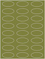 Olive Soho Oval Labels 2 1/4 x 1 (24 per sheet - 5 sheets per pack)