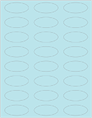 South Beach Soho Oval Labels 2 1/4 x 1 (24 per sheet - 5 sheets per pack)