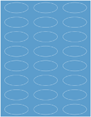 Ocean Soho Oval Labels 2 1/4 x 1 (24 per sheet - 5 sheets per pack)