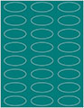 Fiji Soho Oval Labels 2 1/4 x 1 (24 per sheet - 5 sheets per pack)