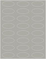 Fog Soho Oval Labels 2 1/4 x 1 (24 per sheet - 5 sheets per pack)