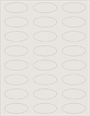 Peace Soho Oval Labels 2 1/4 x 1 (24 per sheet - 5 sheets per pack)