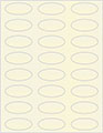 Opal Soho Oval Labels 2 1/4 x 1 (24 per sheet - 5 sheets per pack)
